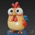 SNAG-0820.png Shock Chicken - 3D Model for Printing
