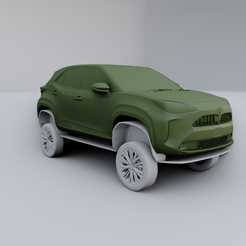 1.png STL file Toyota Yaris Cross 2022・3D print design to download