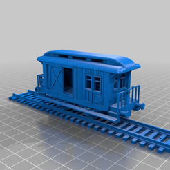 large_display_aaf6abb7-82cf-4cac-8bc8-046bf2078043.png H0 open-platform wooden mail car
