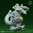 Hellbender_04_.png Hellbender Salamandre géante Pêcheur STL DND FIGURE