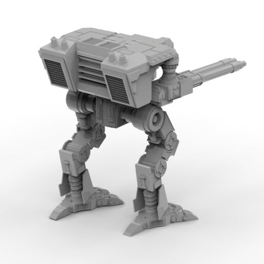 Free STL file Fully posable Wardog Titanic Robot・3D print model to ...