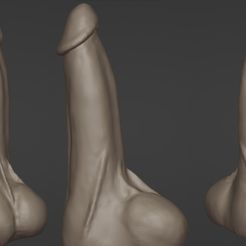 Real-Dildo-V2.jpg STL file Anatomically Correct Realistic Penis Dildo Cock・3D printer model to download