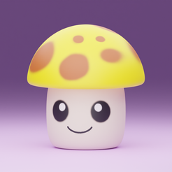 STL file Puff-shroom Plants VS Zombies 🎨・3D printable model to  download・Cults