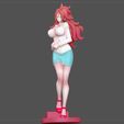 10.jpg ANDROID 21 SEXY STATUE OFFICE GIRL DRAGONBALL ANIME CHARACTER GIRL 3D print model