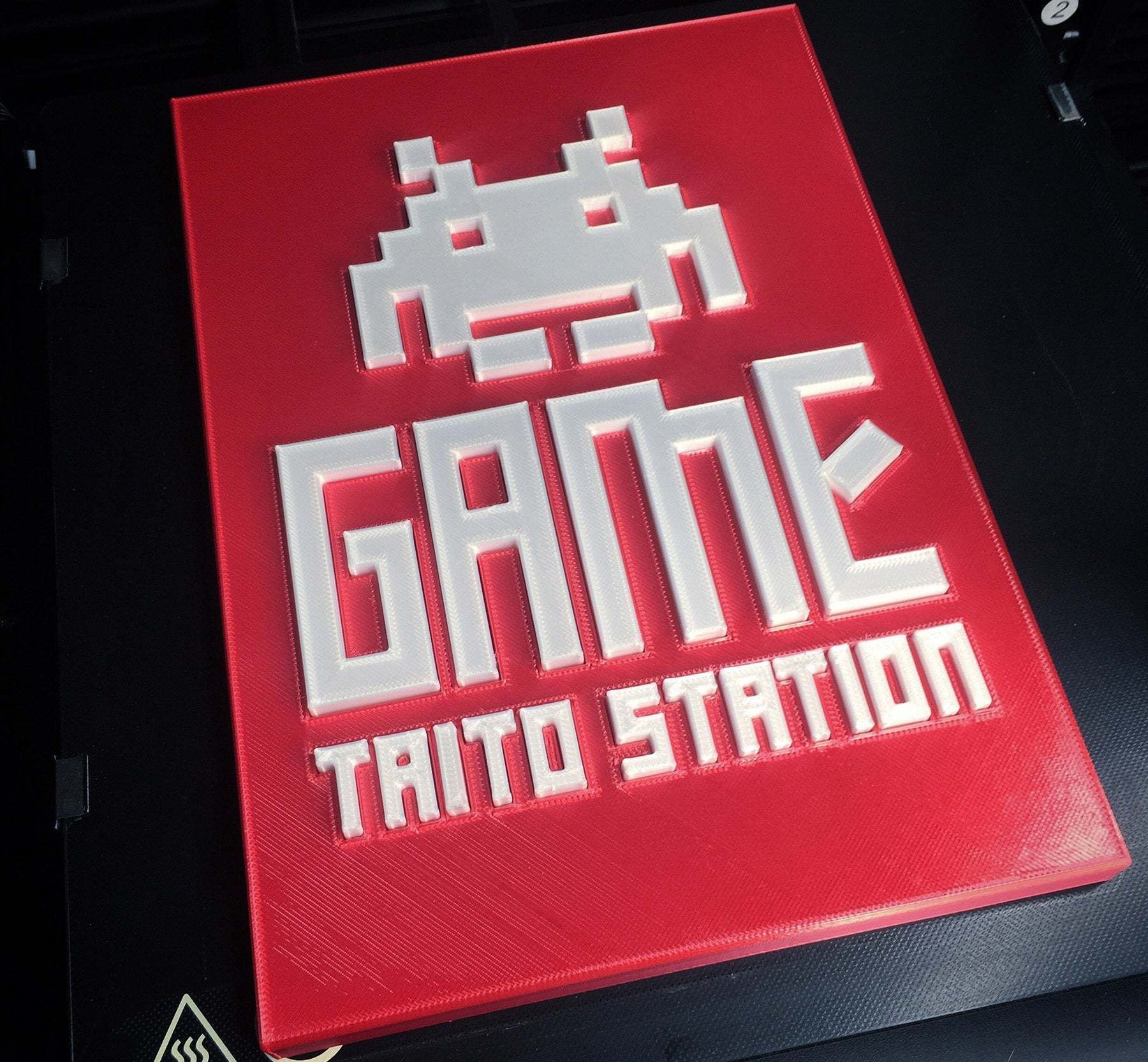 taito_print.jpg STL-Datei Game Station Taito plate kostenlos herunterladen • 3D-druckbares Design, Polysculpt