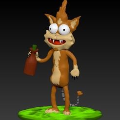 Squanchy1.jpg cat Squanchy rick and morty