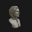 14.jpg Hillary Clinton 3D printable model