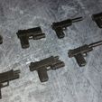 20201207_103223.jpg Pistol Core Collection 1:12 Action Figure Handgun Accessories Includes 8 handguns