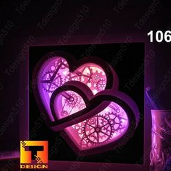 il_794xN.3539971302_217r.jpg STL file hearts with gears lightbox lamp・3D print model to download