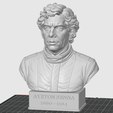 modelfront.png Ayrton Senna F1 Tribute Bust | Legendary Racing Icon STL for 3D Printing