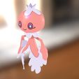 1.jpg POKÉMON Pokémon Female - Frillish - Shiny 3D MODEL RIGGED Female - Frillish - Shiny DINOSAUR Pokémon Pokémon