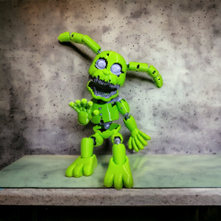 PhotoRoom-20230716_141000.png 3D file Five Nights at Freddys Plushtrap Sitting (sitting) Update・3D print design to download