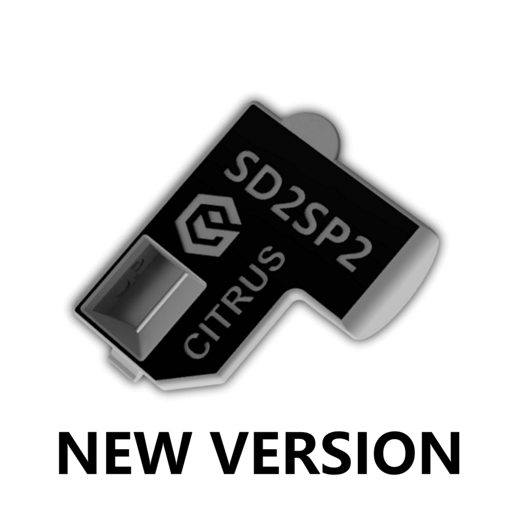 SD2SP2LidRenderShopify1NEWtext.png Download free STL file SD2SP2 Micro SD Adapter For Gamecube (Link to kit in description) • Design to 3D print, nobble
