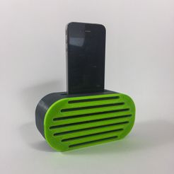 cassa cellulare 07.jpg Fichier 3D Boîte à sons pour téléphone・Plan pour imprimante 3D à télécharger