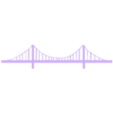 bridge.stl Free STL file Pittsburgh Skyline・Model to download and 3D print