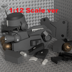 onderon-rex-scene.png Clone Wars Captain Rex Onderon Rebel armor kit for 1 12 figures 3D print model