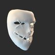purdgemask1-6.jpg Purge American Full Face Cosplay Mask - Purge Night Mask 3D print model