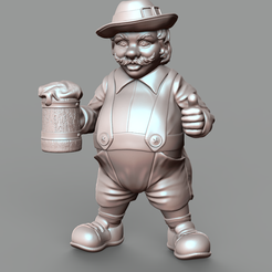 beer-40.png Файл STL Beer lover male・3D модель для печати скачать