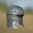A3.png Medieval Barbute Helmet