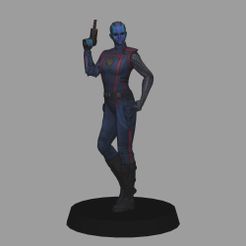 01.jpg Nebula - Guardians of the Galaxy Vol. 3 - LOW POLYGONS AND NEW EDITION