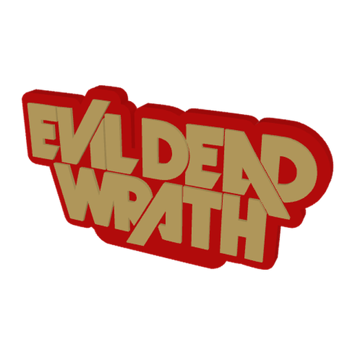 3D MULTICOLOR LOGO/SIGN - Evil Dead Wrath