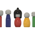 Kokeshis.png Kokeshi Dolls