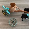 thingiverse-enfenix-wheel-playmobil-chariot-01.jpg Wagon wheels - 4244 Egyptian Chariot