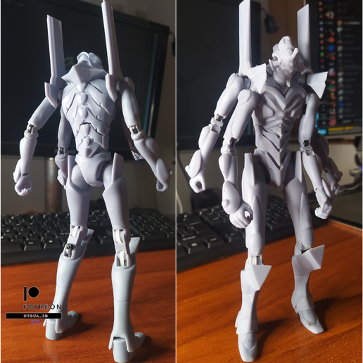 Eva 13, evangelion 3D model