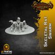 Skeletal-Rat-Swarm-D-min.jpg Cultists Bundle - Set of 17 (32mm scale, Pre-supported miniatures)