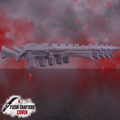 Shard_Rifle.png STL file Nosferii - Shard Rifle・3D printer design to download