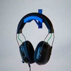 _DSC0100.jpg STL file Headphone hanger・3D printing idea to download