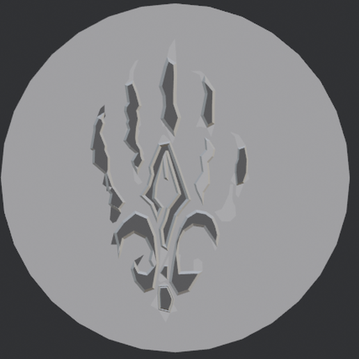 JETON-PATE.png STL file THE WITCHER TOKENS・3D printer model to download, Majin59