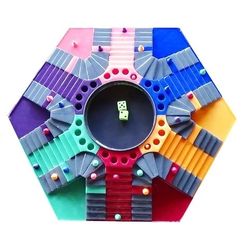 DSC01980.JPG STL file Parchis of 6 seats, Ludo king・3D printing design to download