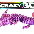Crazy3D_Dragon_big_3.jpg Ultra articulated Dragon - Big 270mm
