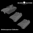 Schützenpanzer-Kollektion-Präsentationsbild.png Infantry fighting vehicle collection of the Bundeswehr