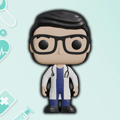 24.png STL-Datei FUNKO ARZT - ARZT・3D-druckbares Modell zum Herunterladen