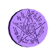 Tetragramaton.stl Tetragramaton ( amulet )