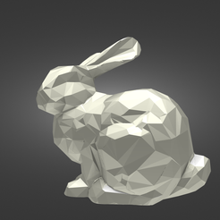 Model-render.png STL file Hare・3D printing template to download