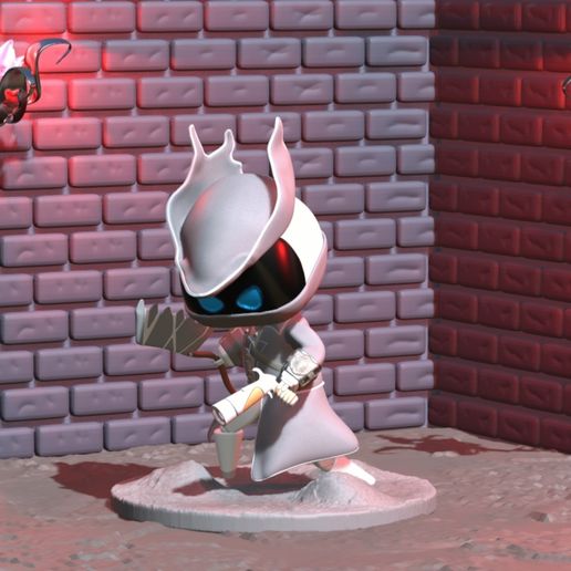 1000000628.jpg Bloodborne 3d model stl, astrobot, astro bot hunter bloodborne, action figure, Yarnam, astro's playroom,  cameo astro. Астро бот 2, камера охотник, бладборн. Playstation,  ps5.