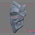 Arcane_Firelight_Leader_Mask_STL_3d_print_model_10.jpg Arcane Firelight Leader Mask - LoL League of Legends