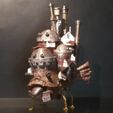 HMC Side2 .jpg Archivo STL gratis Howl's Moving Castle・Diseño de impresora 3D para descargar