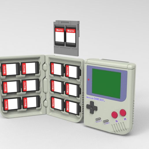 👦 Imprimir no local Retro Reloaded - Game Boy Switch Cartridge