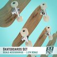 8.jpg Skateboards set in 1/24 scale for diorama - 6 models