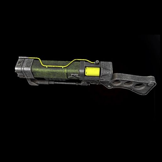 2.jpg Descargar archivo OBJ Rifle láser AER9 fallout 4 • Objeto para impresión 3D, Gabbi_Card