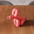 untitled11.png 3D Shitting Balloon Dog STL File - 334