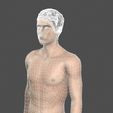 15.jpg Beautiful naked man -Rigged 3D model