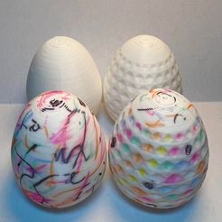 decorating-eggs-front-colours.jpg Free STL file Decorating eggs・3D printing design to download