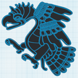 0.png Wall decoration Aztec Eagle