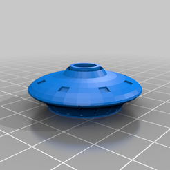 a2833744-045e-42b2-92d7-f5b0c0745ecc.png Free 3D file Through-hole simple UFO pencil topper・3D printable design to download