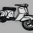 1.png Moto Vespa Logo Wall Picture